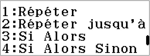 Algorithmique fx-92+ Spéciale Collège