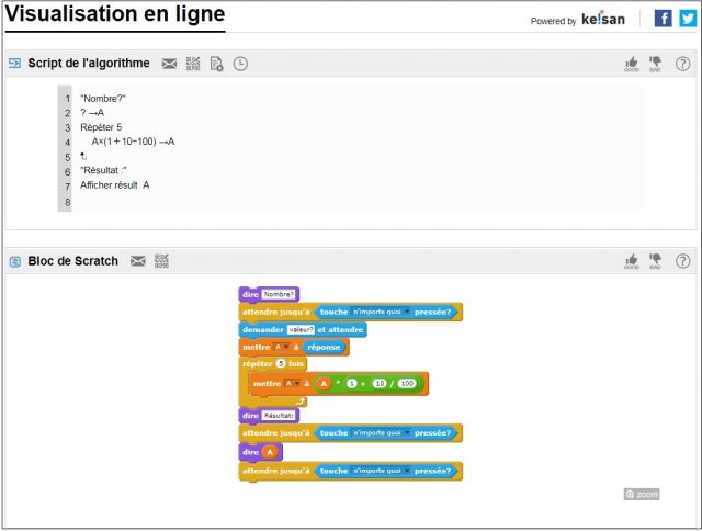 Algorithmique fx-92+ Spéciale Collège