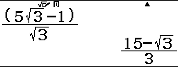 Calculs numériques fx-92+ Spéciale Collège