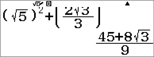 Calculs numériques fx-92+ Spéciale Collège