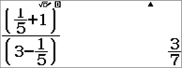 Calculs numériques fx-92+ Spéciale Collège