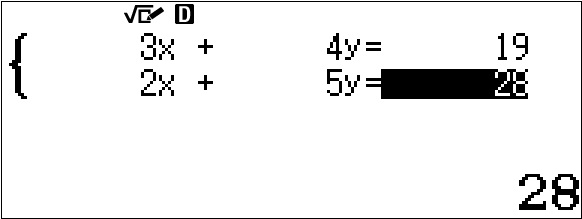 Equations fx-92+ Spéciale Collège
