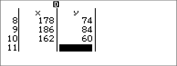 Statistiques fx-92+ Spéciale Collège