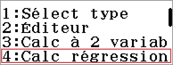 Statistiques fx-92+ Spéciale Collège