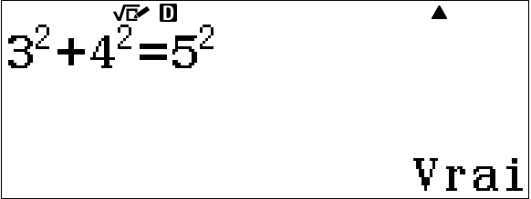 Vérification fx-92+ Spéciale Collège
