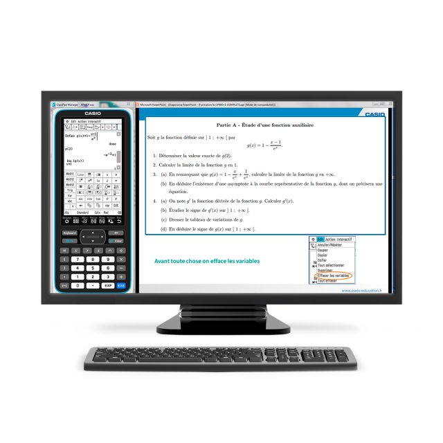 Émulateur fx-CP400+E
