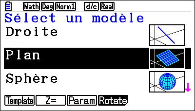 Equation cartésienne d’un plan