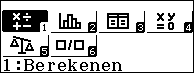 Instellingen van de fx-92B Speciale College