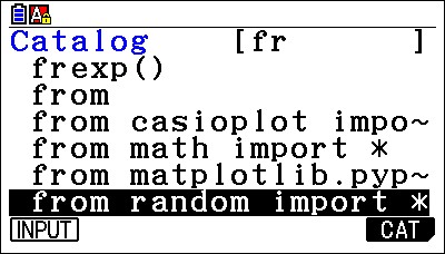 Programmeren Python - Random