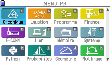 Probabilités - Menu
