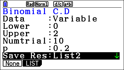 Binomiale verdeling