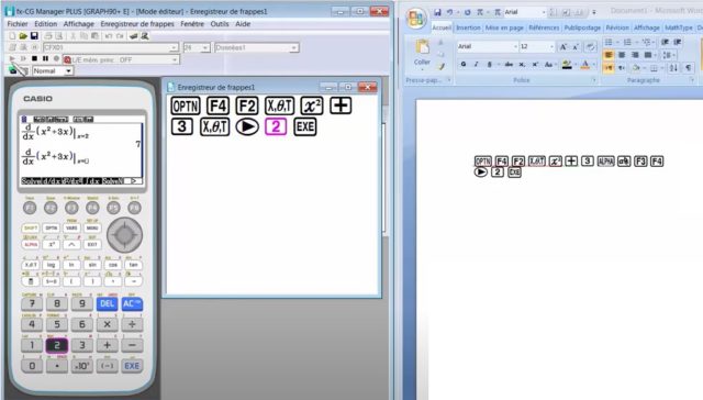 Enregistrer une séquence de touches