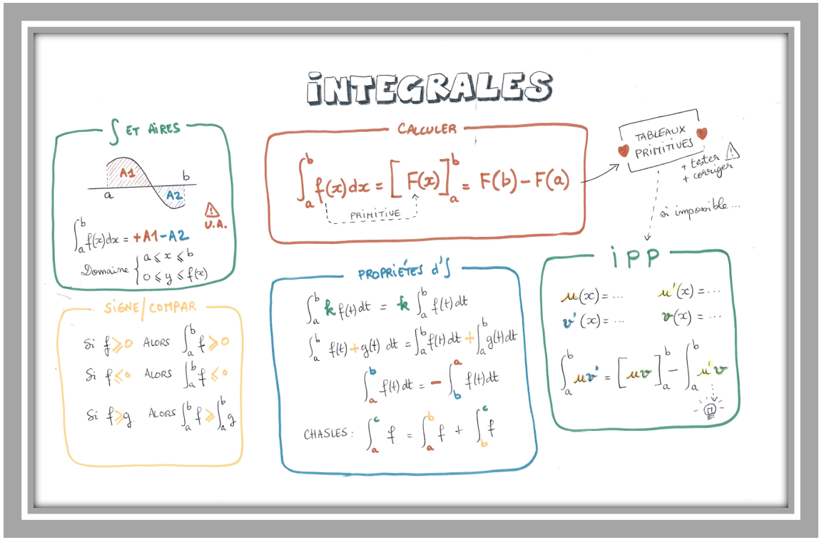 Fiche de révision bac les intégrales