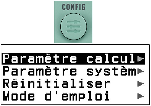 Touche CONFIG