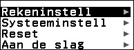 Instellingen fx-92B Secondaire CASIO