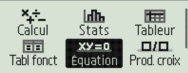 Résolution graphique d'un système d'équations