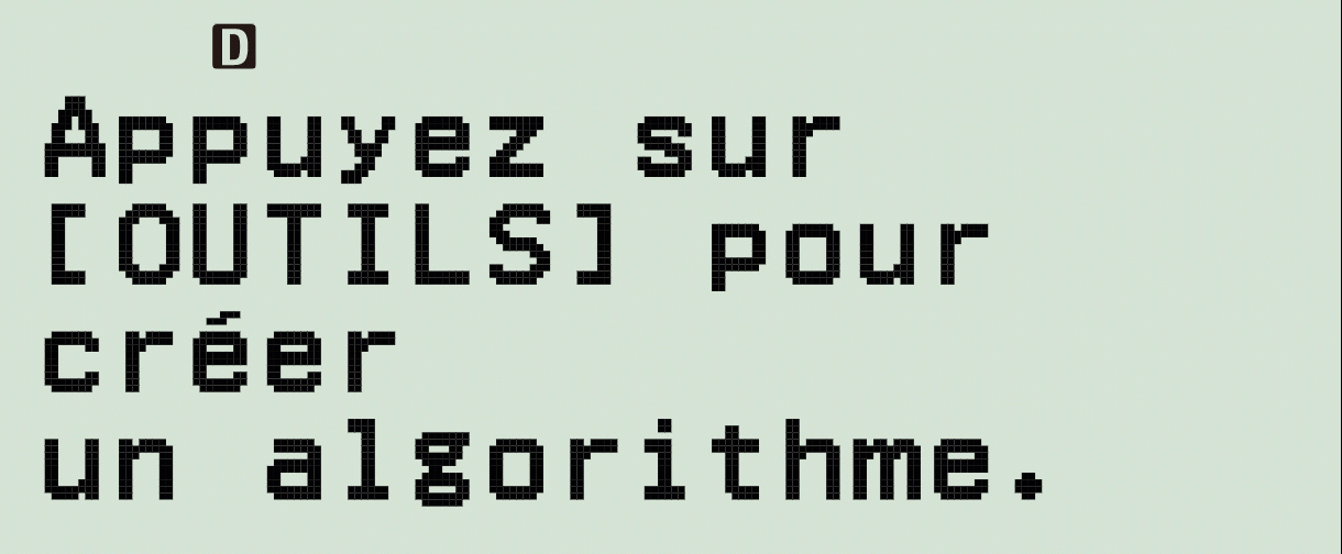 Découverte des instructions