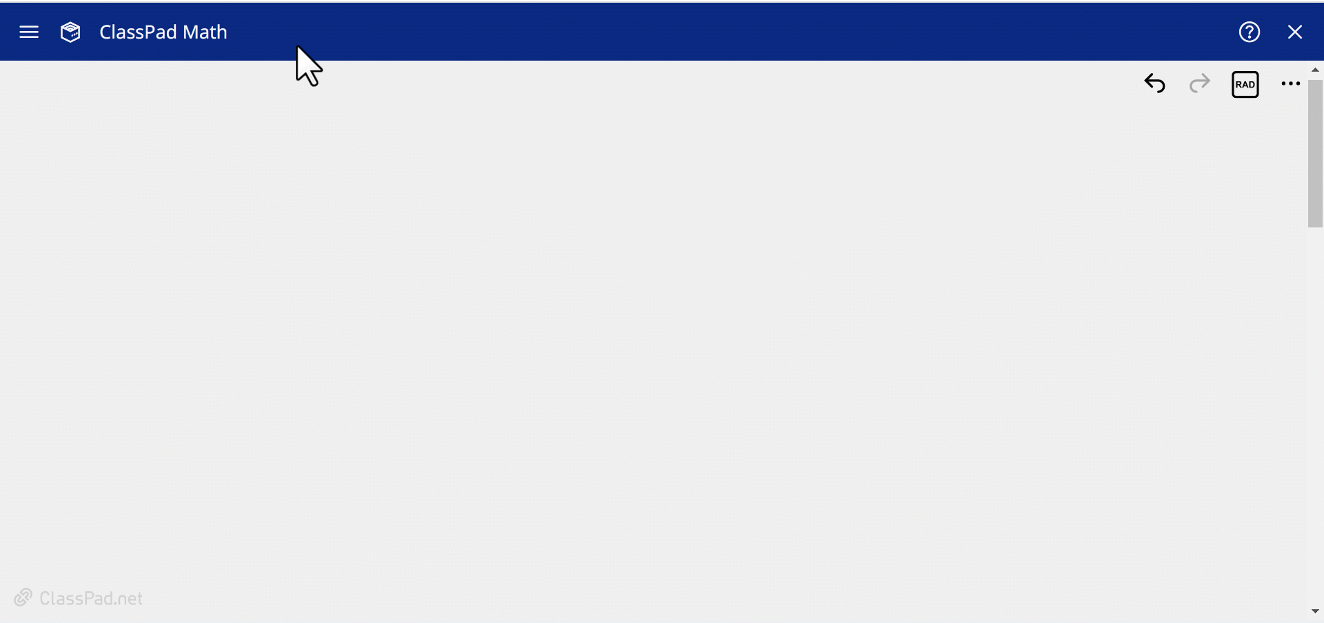 Emulateur fx-92 Collège sur ClassPad.net
