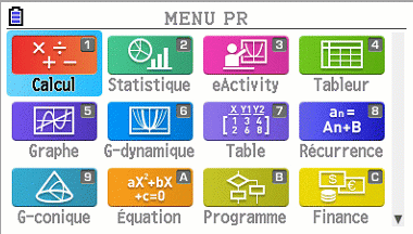 Rappeler une fonction définie dans Graphe ou Table avec la calculatrice Graph 35+E II et Graph 90+E