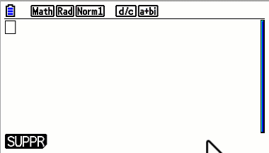 Résoudre une équation avec SolveN de la calculatrice casio graph35+E II et Graph 90+E
