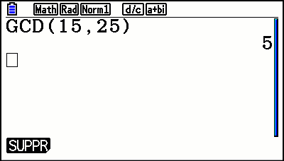 PPCM avec la calculatrice Graph 35+E II et Graph 90+E