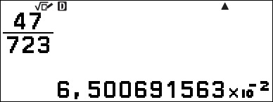 Numerieke berekeningen met de fx-92B Secondaire