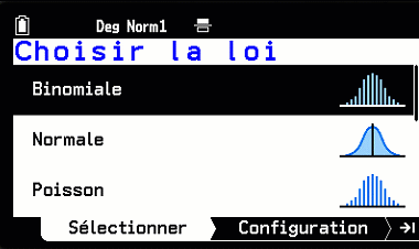 Calculer des probailités, loi binomiale avec la calculatrice GRAPH MATH+