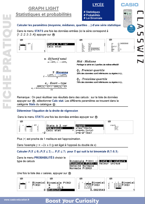 Fiche pratique graph light statistiques et probabilités
