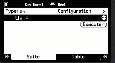 Configurer le type de suites avec la calculatrice CASIO GRAPH MATH+