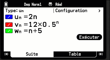 Effacer les données avec la calculatrice CASIO GRAPH MATH+
