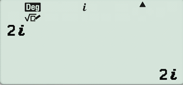 Paramétrer le menu complexes avec la calculatrice GRAPH LIGHT