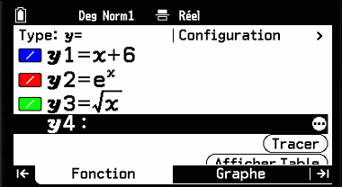 Afficher un Graphe sur la calculatrice CASIO GRAPH MATH+