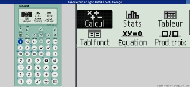 fx-92 Collège
