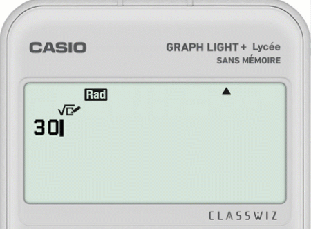 Utiliser la touche CATALOG de la calculatrice GRAPH LIGHT+ pour convertir des m/s en km/h