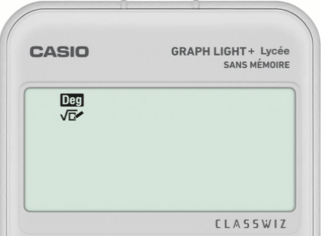 Retrouver et modifier un calcul avec la calculatrice CASIO GRAPH LIGHT+